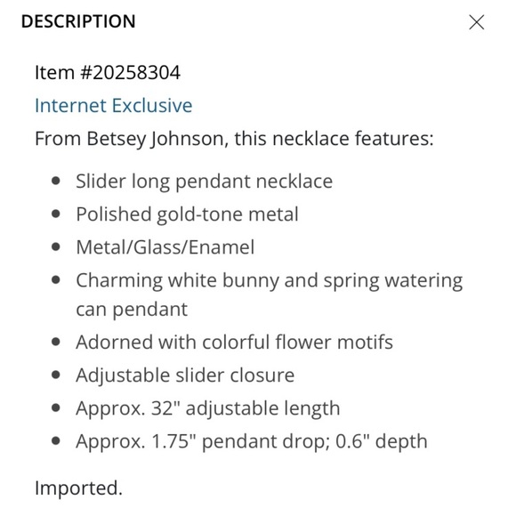 Betsey Johnson Spring Easter bunny in a watering can NEW - Picture 5 of 6